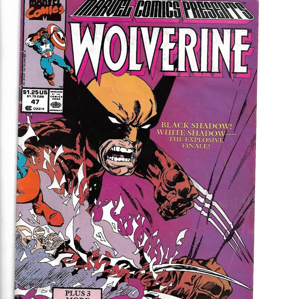 Vintage Comic: Marvel Comics Presents Wolverine #47